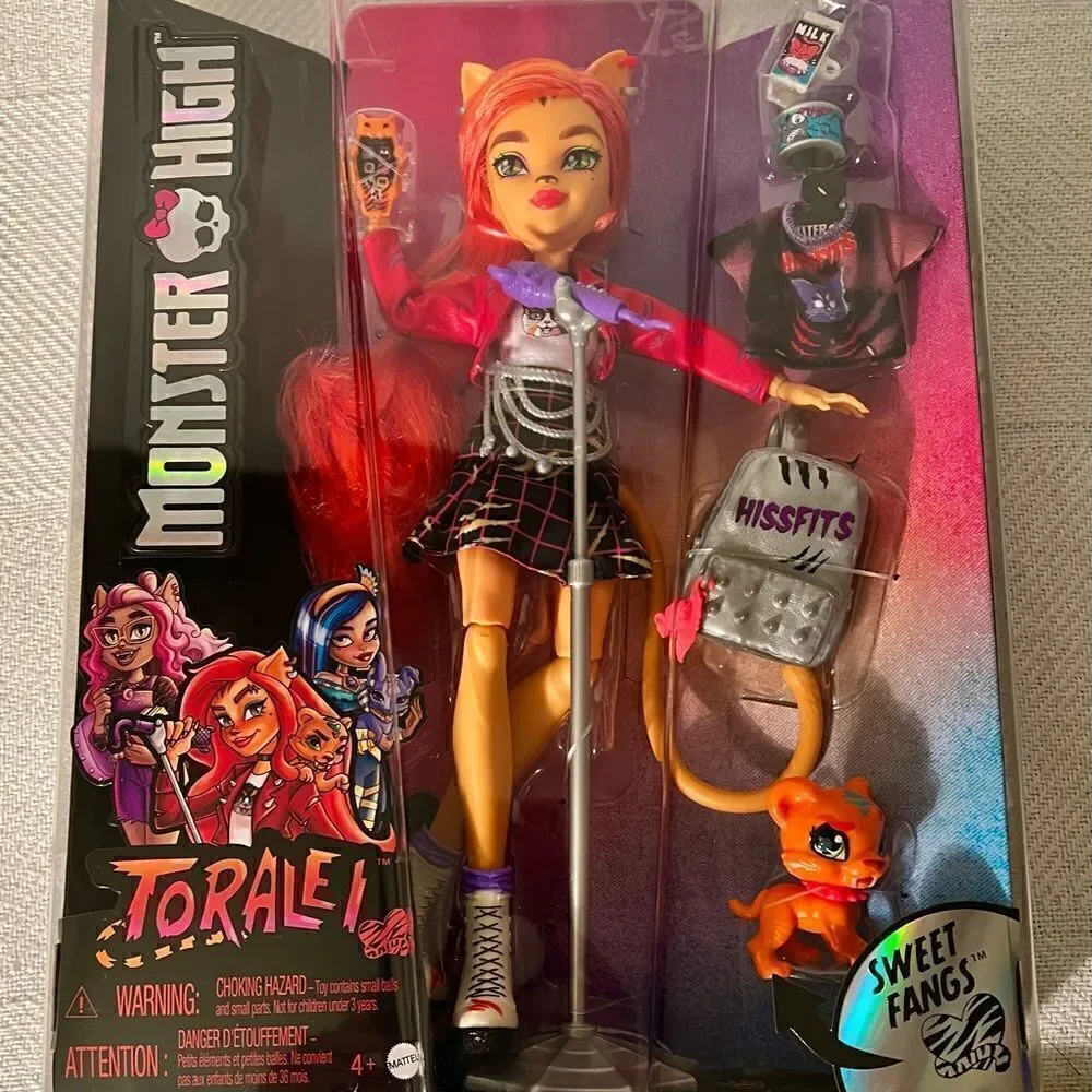 Monster High G3 Toralei Stripe IN HAND READY TO SHIP NEW SEALED Gen3 Reboot